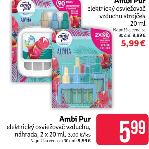 Ambi Pur elektrický osviežovač vzduchu