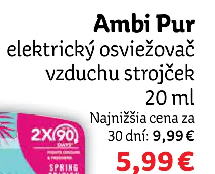 Ambi Pur elektrický osviežovač vzduchu
