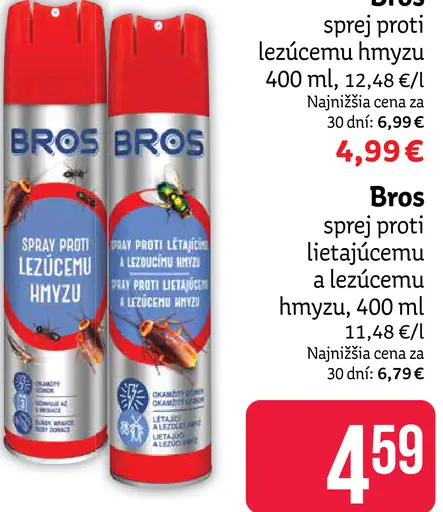 Bros sprej proti lezúcemu hmyzu