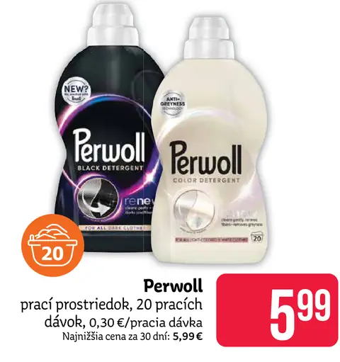 Perwoll prací prostriedok