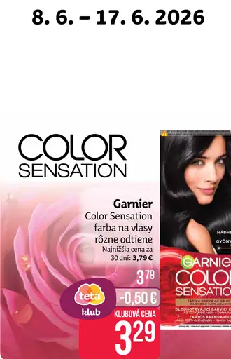 Garnier Color Sensation farba na vlasy