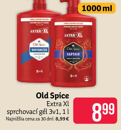 Old Spice Extra X1 sprchovací gél 3v1
