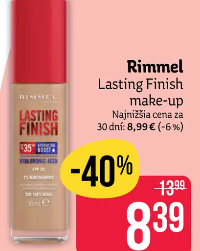 Rimmel Lasting Finish make-up