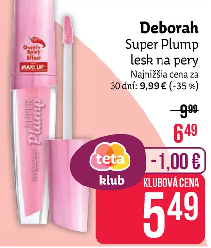 Deborah lesk na pery Super Plump