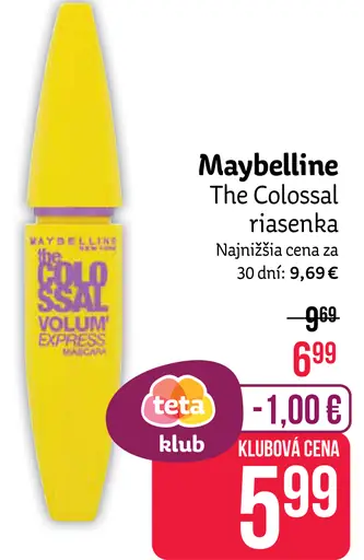 Maybelline The Colossal riasenka