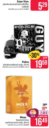 Inter Vion pánska kozmetická taštička