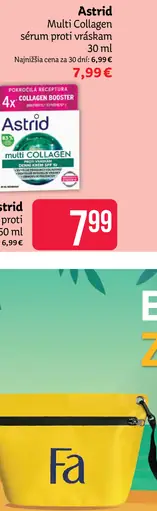 Astrid Multi Collagen koncentrované sérum proti vráskam