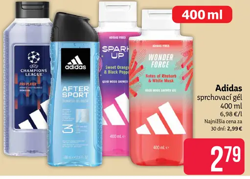 Adidas sprchový gél