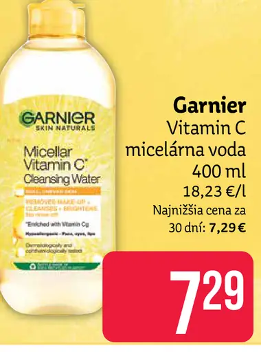Garnier Vitamin C micelárna voda