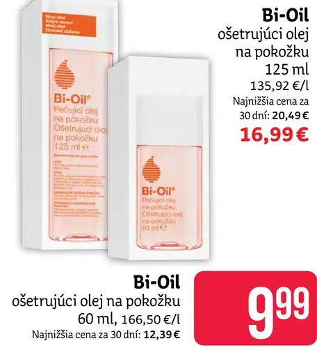 Bi-Oil ošetrujúci olej na pokožku