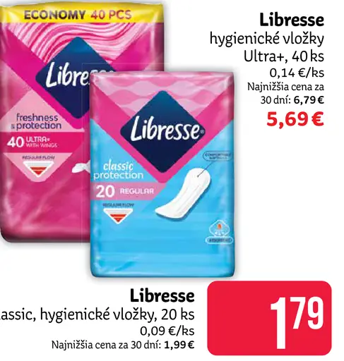 Libresse hygienické vložky Ultra