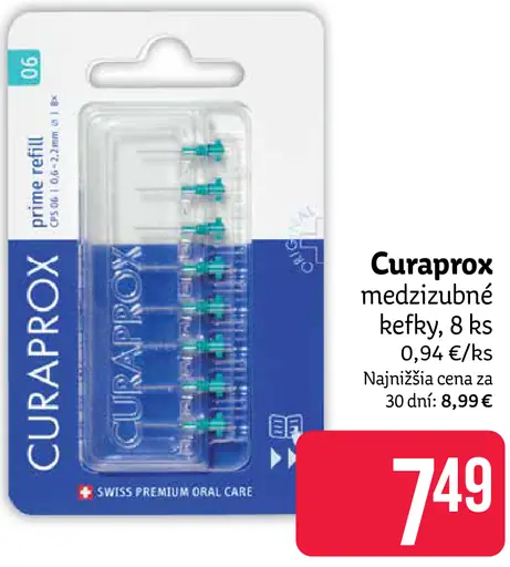 Curaprox medzizubné kefky