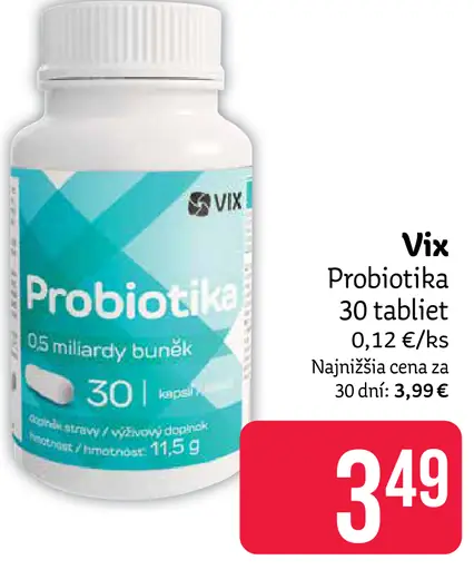 Vix Probiotika 5,5 miliardy buniek
