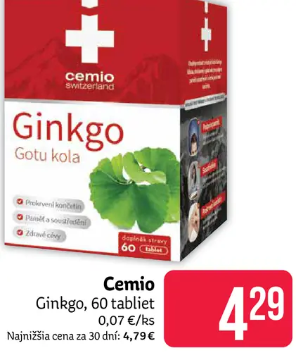 Cemio Ginkgo Gotu kola