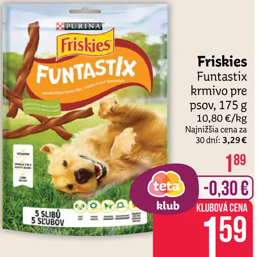 Friskies Funtastix krmivo pre psov