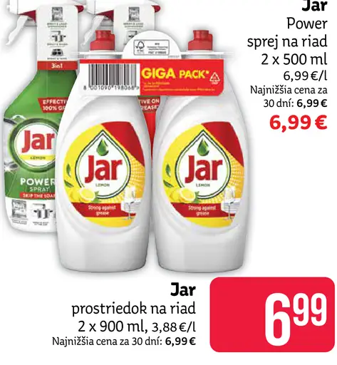 Jar Power sprej na riad
