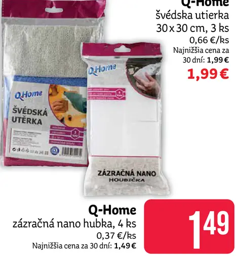Q-Home zázračná nano hubka