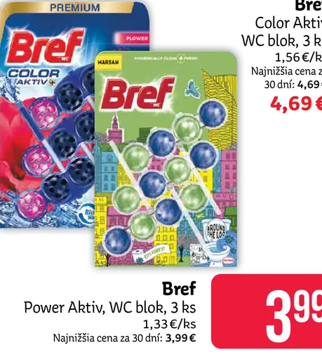 Bref Power Aktiv WC blok
