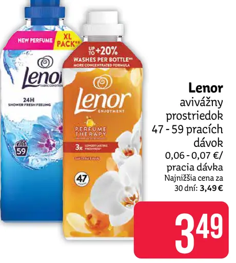Lenor avivážny prostriedok