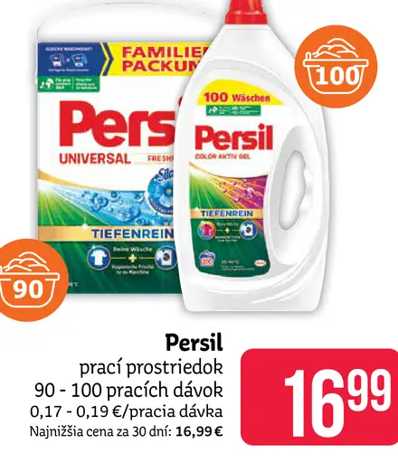Persil prací prostriedok 100 pracích dávok