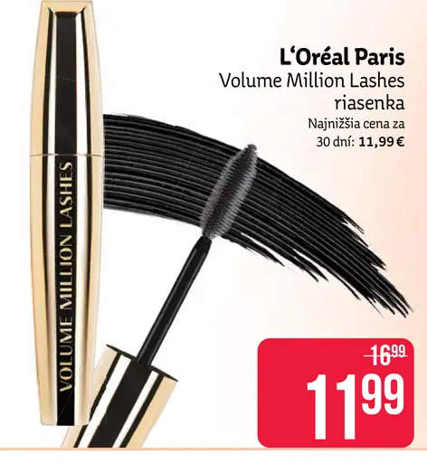 L'Oréal Paris Volume Million Lashes riasenka