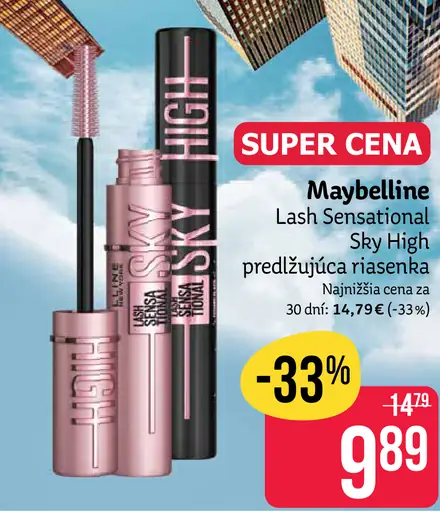 Maybelline Lash Sensational Sky High riasenka