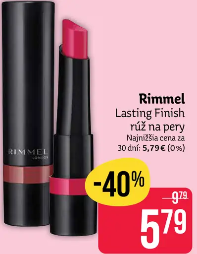 Rimmel Lasting Finish rúž na pery