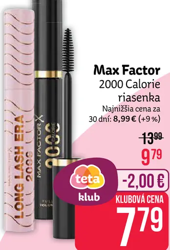 Max Factor 2000 Calorie riasenka