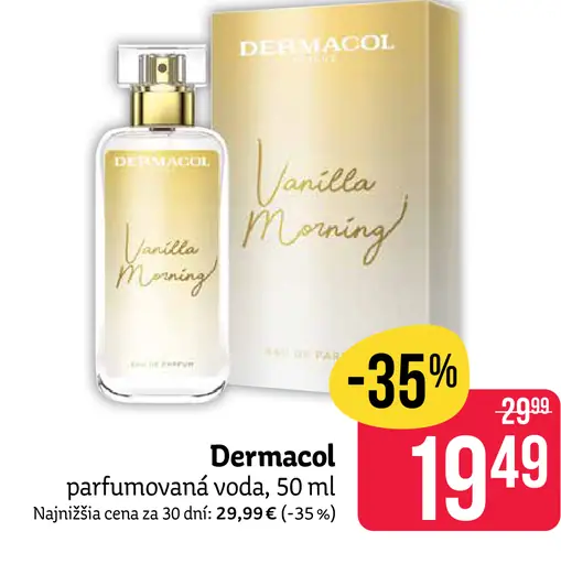 Dermacol Vanilla Morning parfumovaná voda