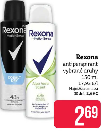 Rexona Antiperspirant