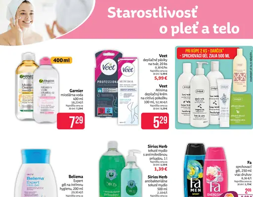 Veet Minima Depilačný krém pre citlivú pokožku