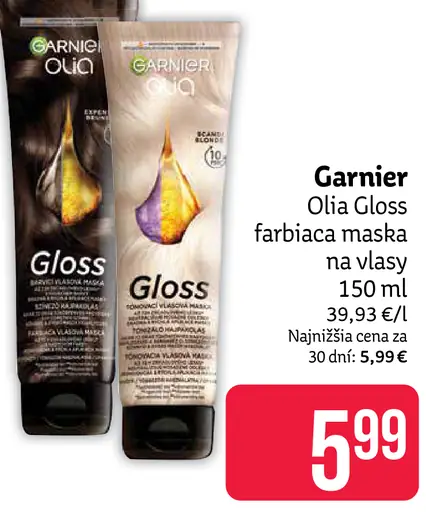 Garnier Olia Gloss farbiaca vlasová maska