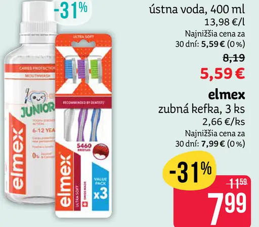 Elmex Ústna voda