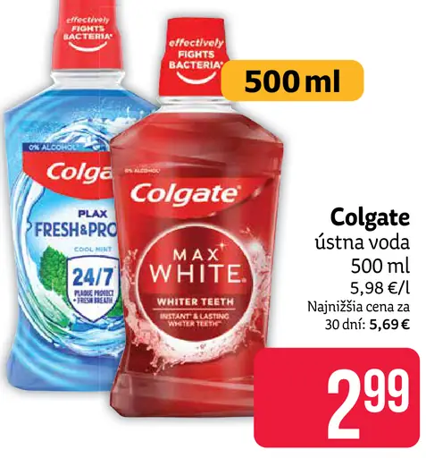 Colgate ústna voda Plax