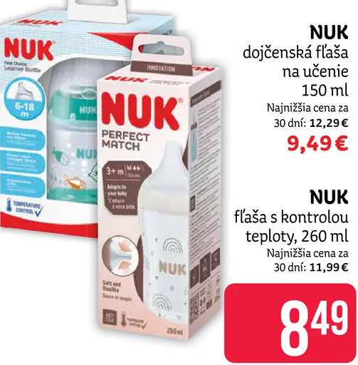 NUK dojčenská fľaša na učenie