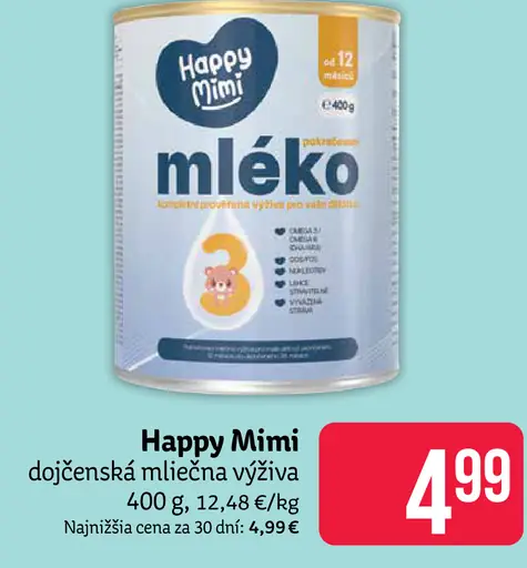 Happy Mimi dojčenská mliečna výživa