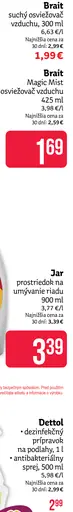 Brait suchý osviežovač vzduchu