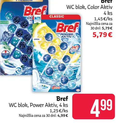 Bref WC blok Color Aktiv