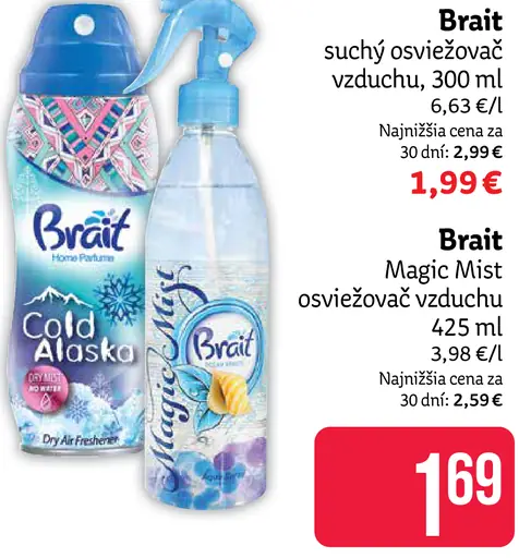 Brait Magic Mist osviežovač vzduchu