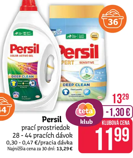 Persil prací prostriedok