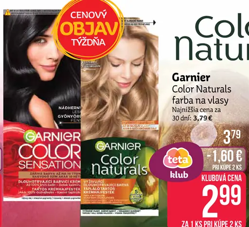 Garnier Color Naturals farba na vlasy