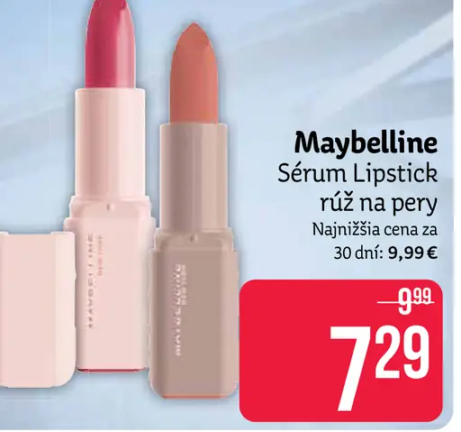 Maybelline Sérum Lipstick rúž na pery