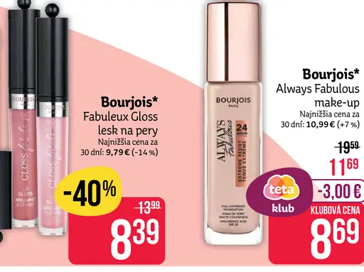 Bourjois Fabuleux Gloss lesk na pery