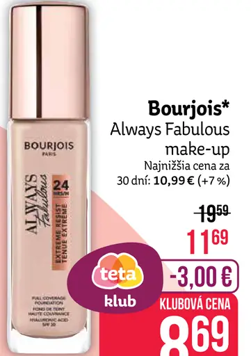 Bourjois Always Fabulous make-up