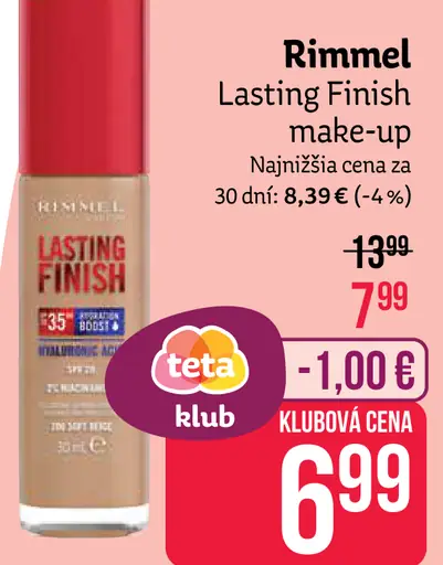 Rimmel Lasting Finish make-up