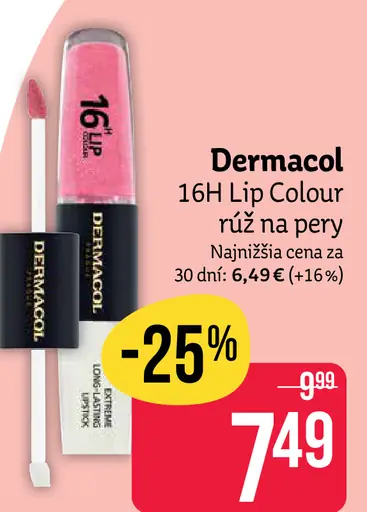 Dermacol rúž na pery 16H Lip Colour
