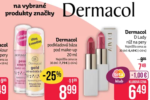 Dermacol D Lady rúž na pery