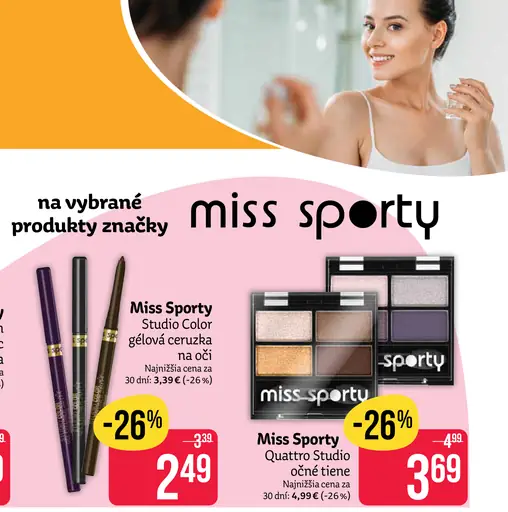 Miss Sporty Studio Color gélová ceruzka na oči