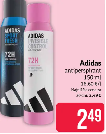 Adidas dezodorant antiperspirant