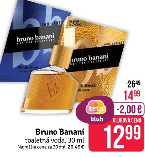 Bruno Banani toaletná voda